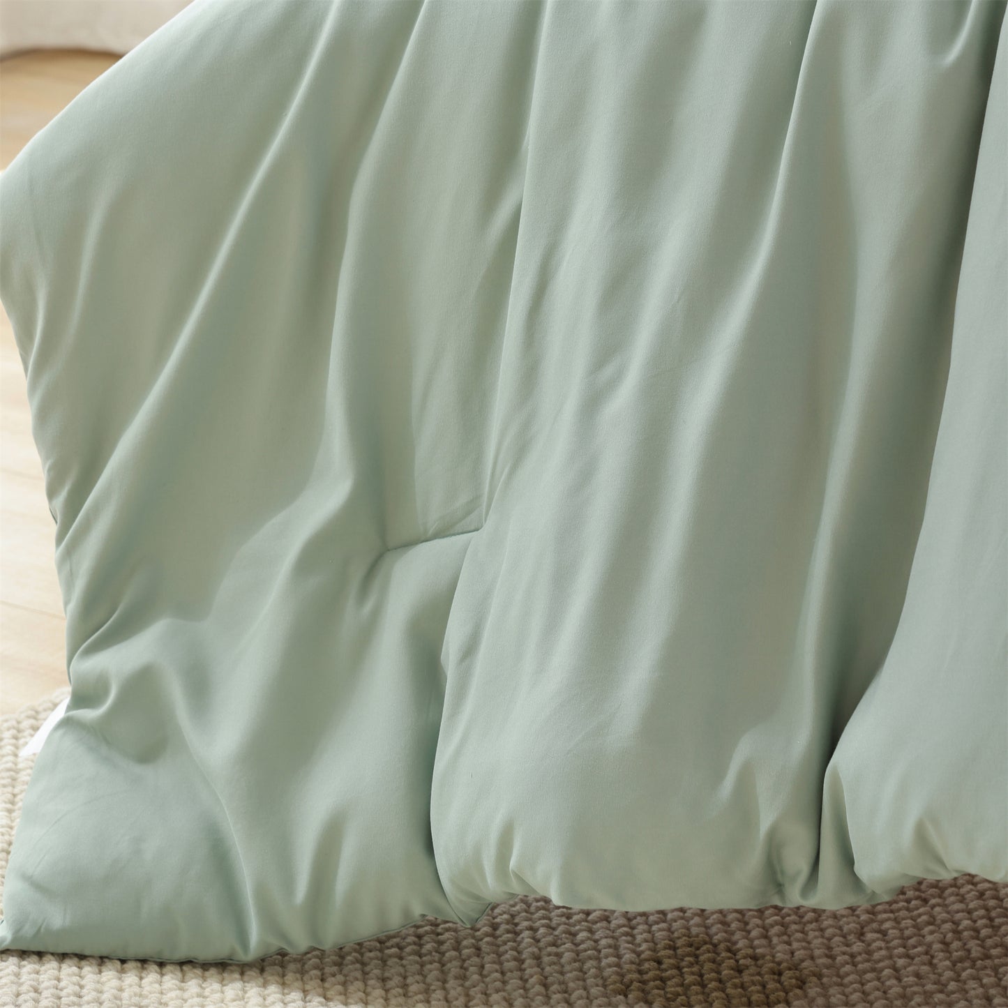 SPRINDAY 3 Piece Alternative Adult Comforter Set Set For All Seasons - Full, Sage Green