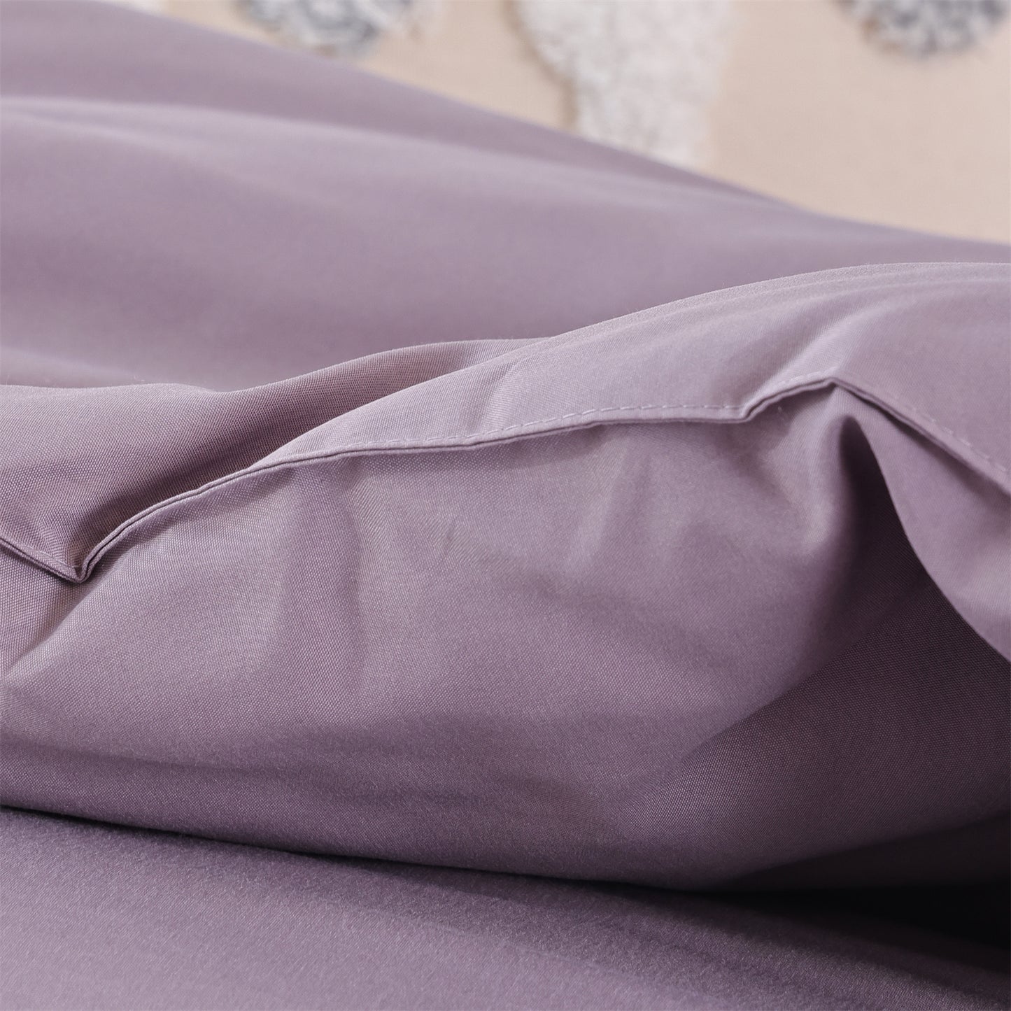 SPRINDAY Ruffled Queen Comforter Set, 3 Piece Bed in a Bag Soft Fluffy Comforter Set For All Season