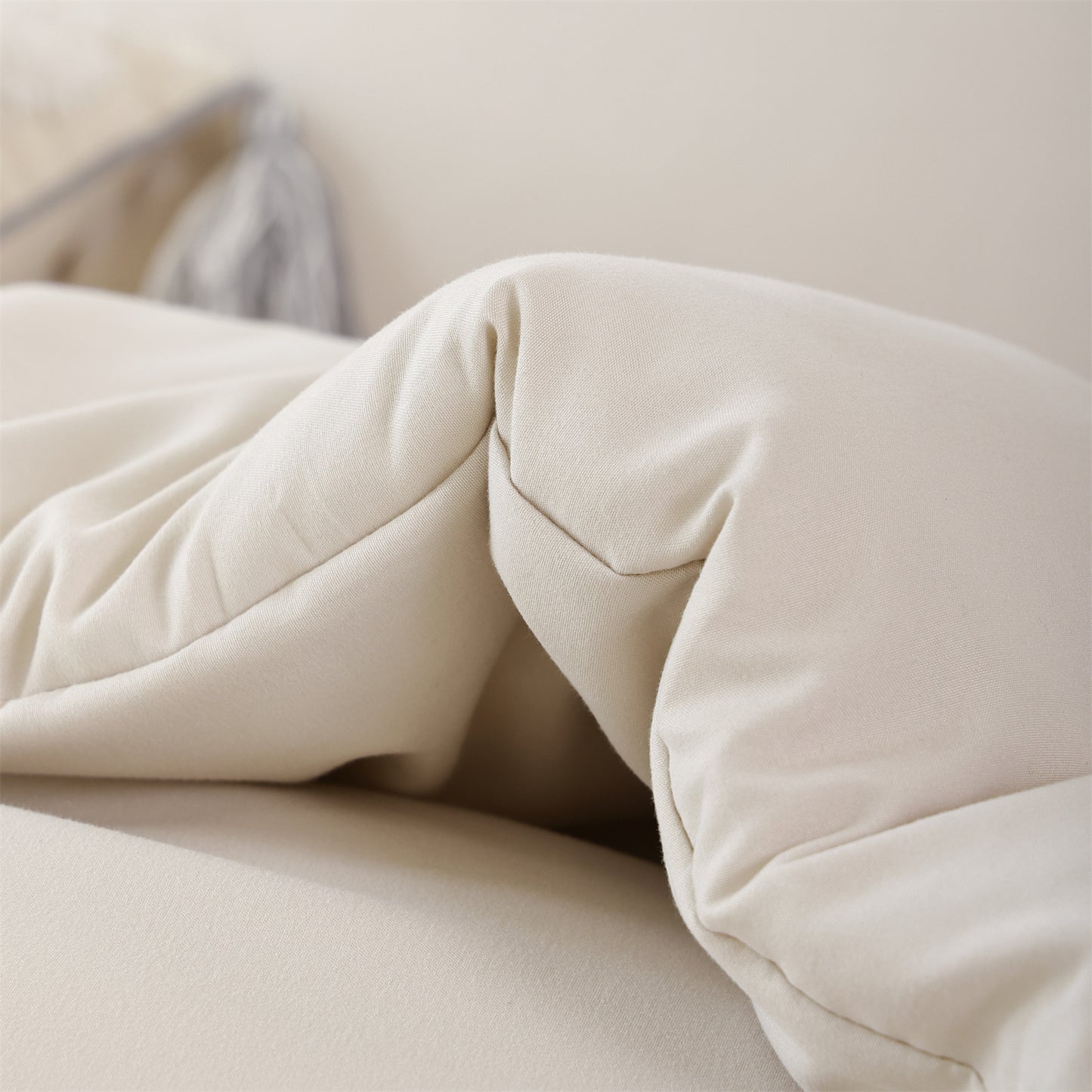 SPRINDAY Ruffled Queen Comforter Set, 3 Piece Bed in a Bag Soft Fluffy Comforter Set For All Season