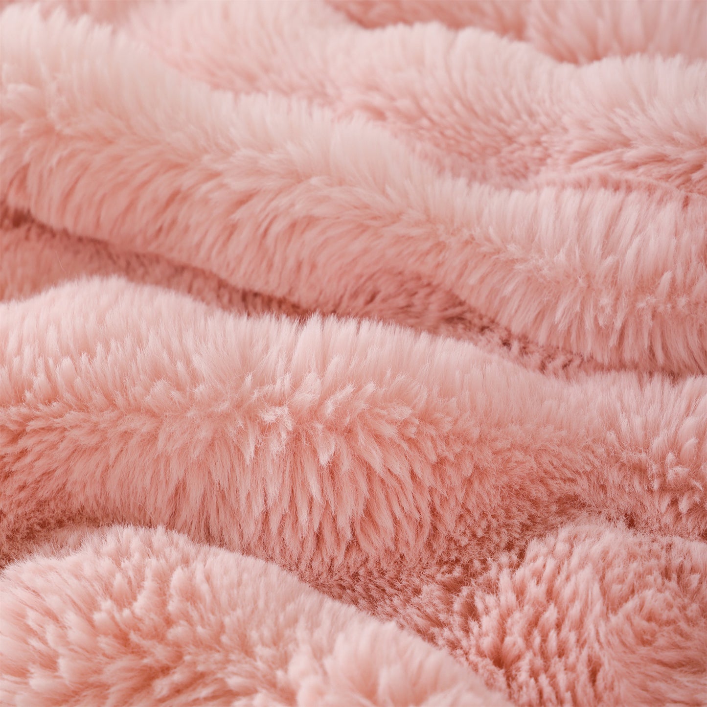 SPRINDAY Faux Fur Rabbit Fleece Throw Blanket , Soft Cozy Throw Blanket for Bed Couch Living Room, Fluffy Home Decor Blankets for Women