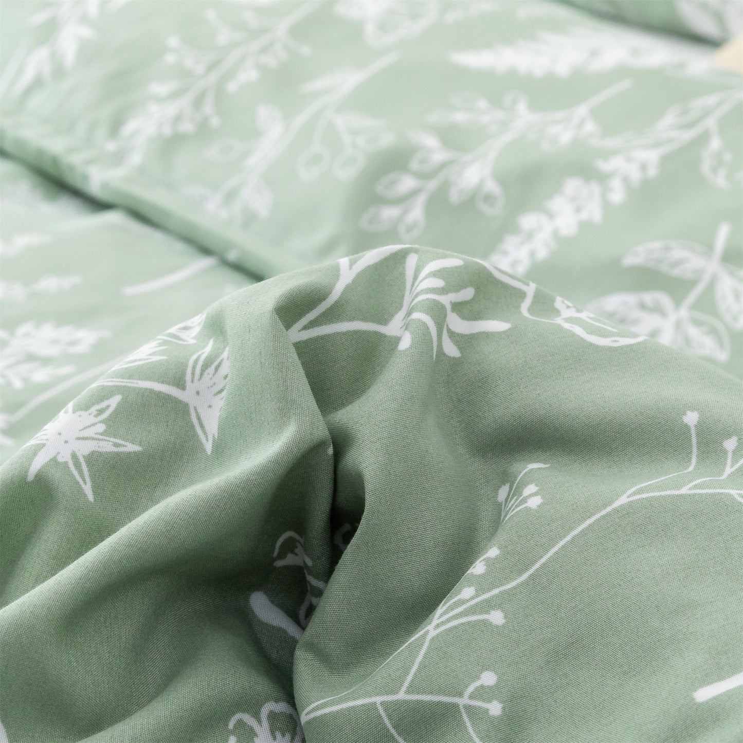SPRINDAY 3 PCS Floral Soft Microfiber Comforter Set Comforter Included,Full Size