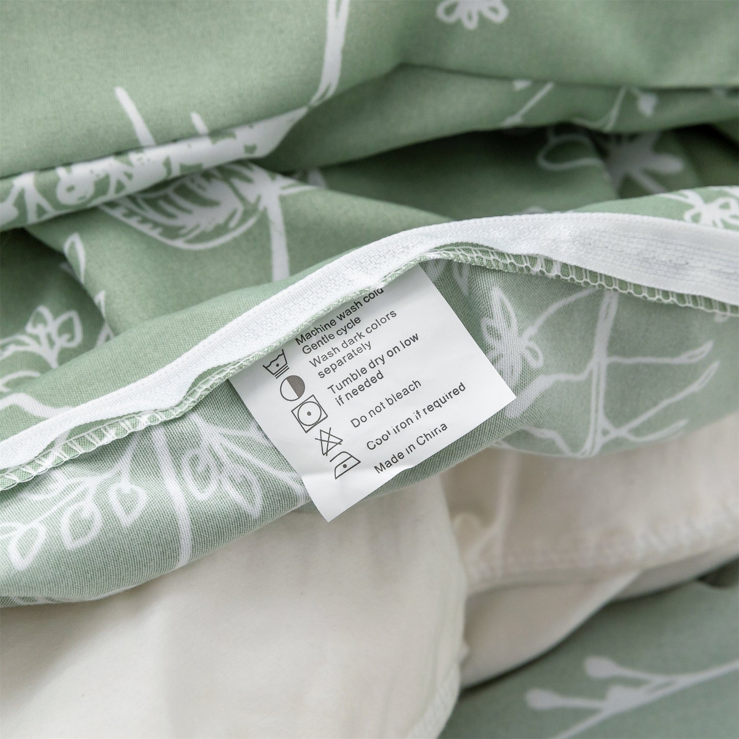 SPRINDAY 3 PCS Floral Soft Microfiber Comforter Set Comforter Included,Full Size