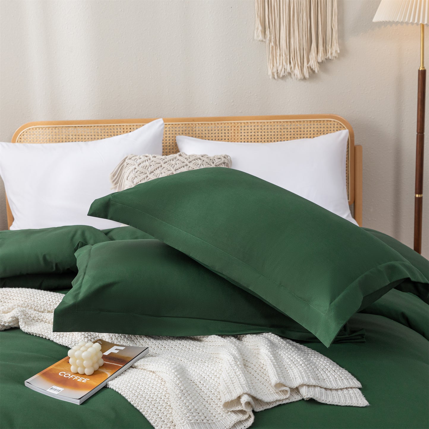 SPRINDAY 3 Piece Alternative Adult Comforter Set Set For All Seasons - Full, Sage Green